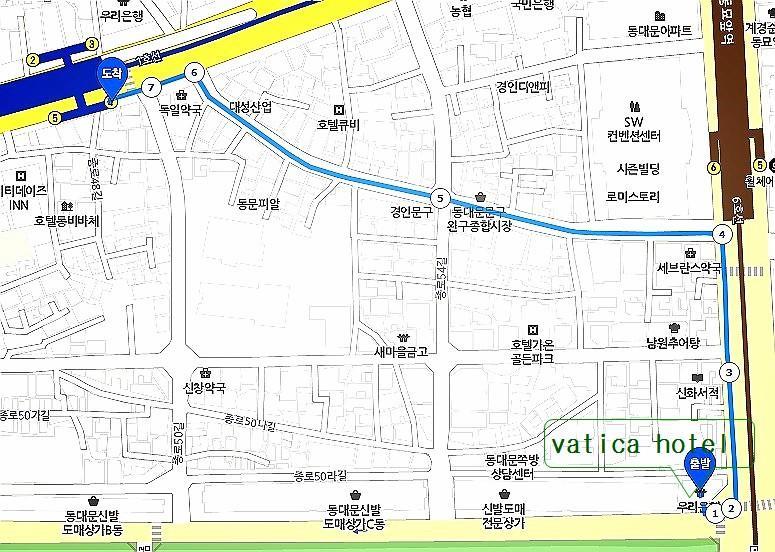 Vatica Hotel Dongdaemun Seul Zewnętrze zdjęcie